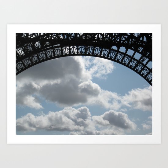 Black Lace Art Print