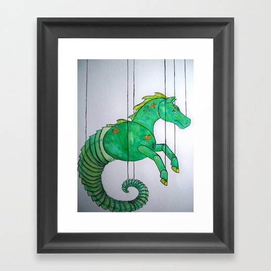 The Puppets 1 Framed Art Print