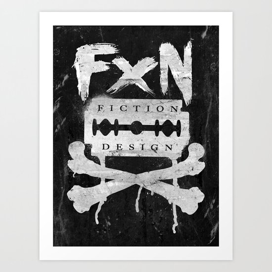 Fiction Design Art Print