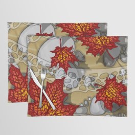 Streaming Maple Leaves Placemat