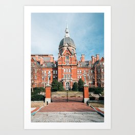 John Hopkins Hospital Art Print