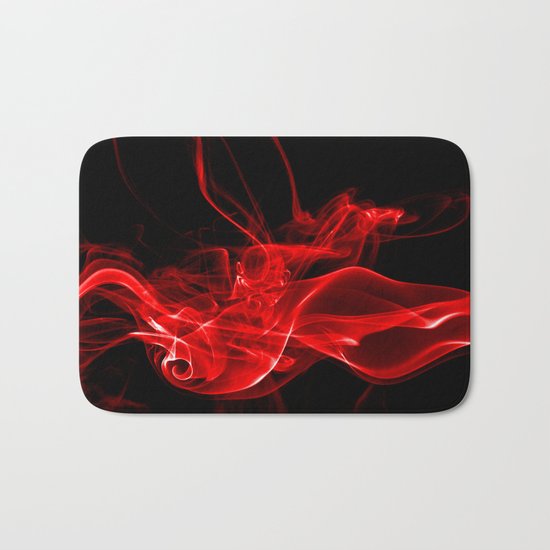Red Smoke Bath Mat