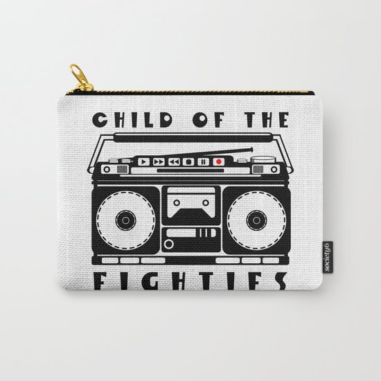 Eighties Music Carry-All Pouch