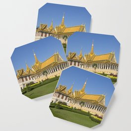 Royal Palace Coaster | Tourism, Phnompenh, Digital, Palace, Cambodia, Photo, Royal, Tourists, Architecture, Color 