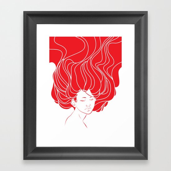 strand Framed Art Print