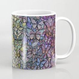 rainbow of butterflies aflutter Coffee Mug