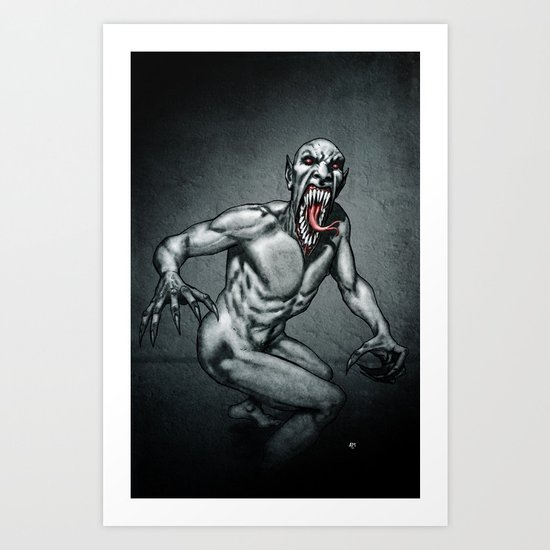 Monster Art Print