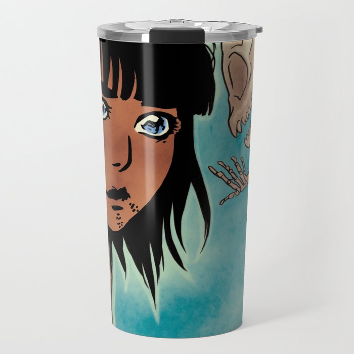 Trinadot Bea Skeleton Monkey Travel Mug by melodyoften | Society6 Trinadot Bea Skeleton Monkey Travel Mug by melodyoften | Society6