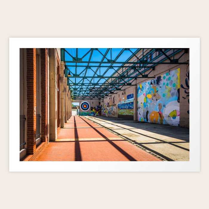 Murals & Target Art Print by Jon Bilous Society6