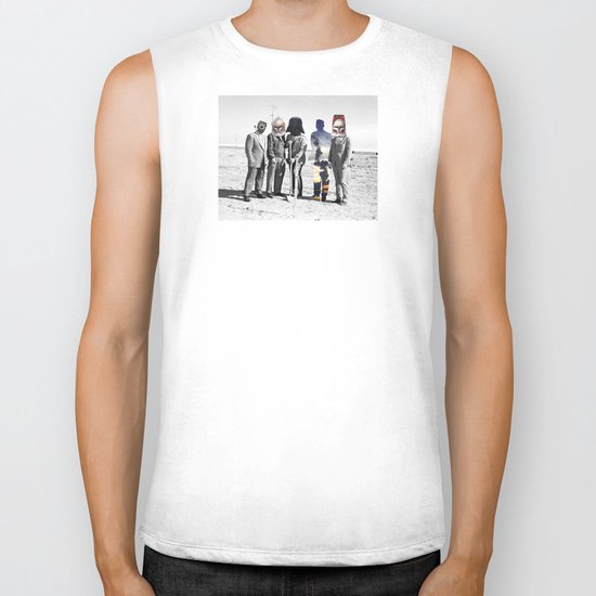 The Project 2 Collage Biker Tank