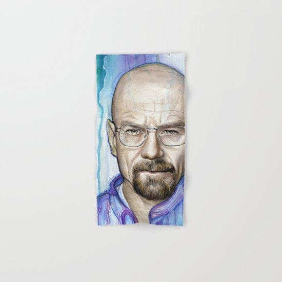 Walter White Portrait Hand & Bath Towel