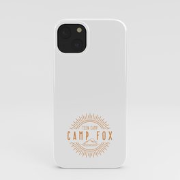 Camp Fox Teen Camp Logo iPhone Case