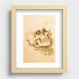 skull4 Recessed Framed Print