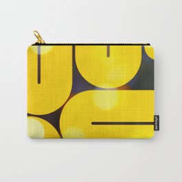 Slow Lane Yellow Carry-All Pouch
