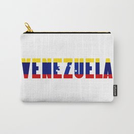 Venezuela Lettering Carry-All Pouch