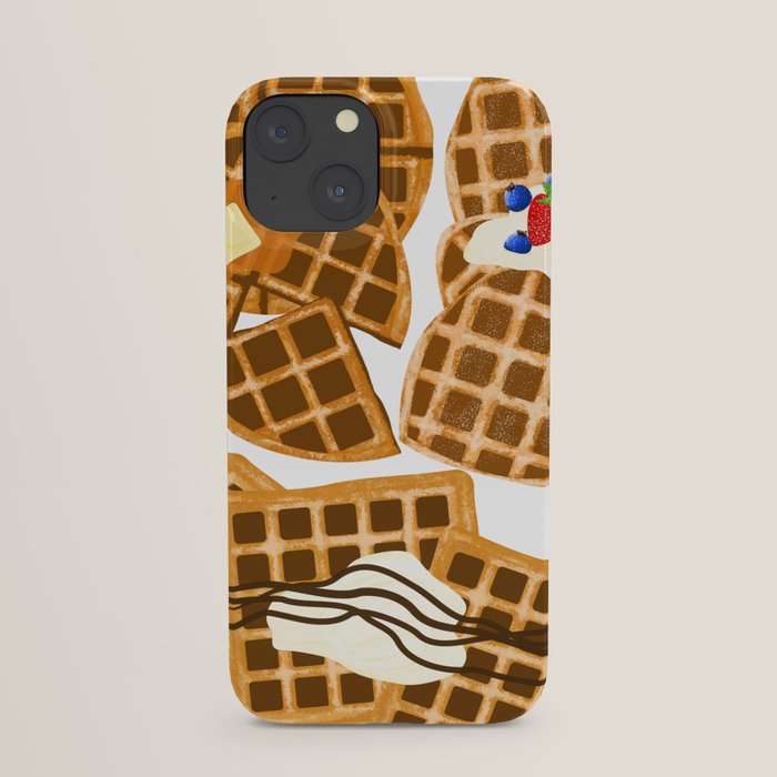 Waffle iphone case top