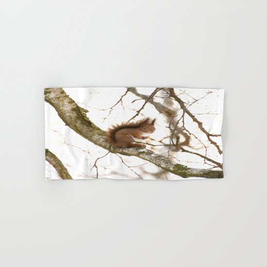 Little Friend On The Branch Hand & Bath Towel