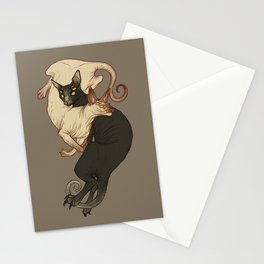 Monster Kitties Stationery Cards