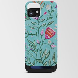florals of heaven iPhone Card Case