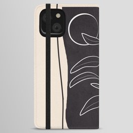 Abstract Plant 03 iPhone Wallet Case