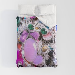 Assorted Silver Accessory Duvet Cover