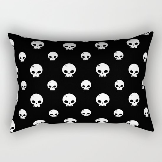 Skull Rectangular Pillow