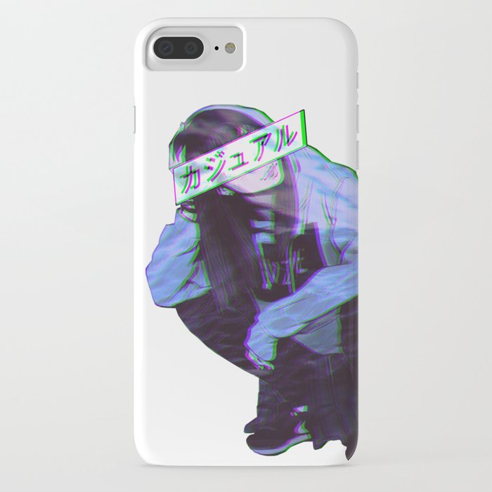 COMFORTABLE - SAD JAPANESE ANIME AESTHETIC iPhone Case by ...