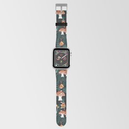 Mushroom Forest Gnomes Apple Watch Band