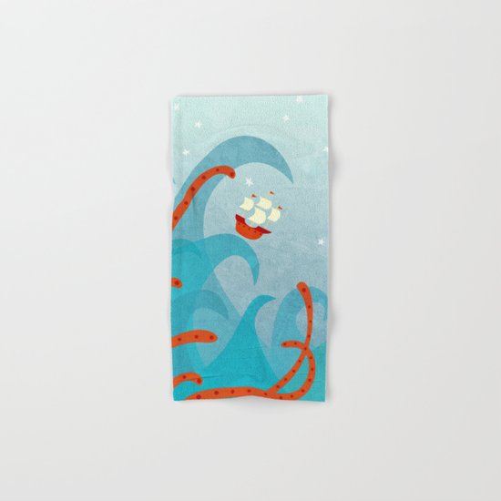 A Bad Day for Sailors Hand & Bath Towel
