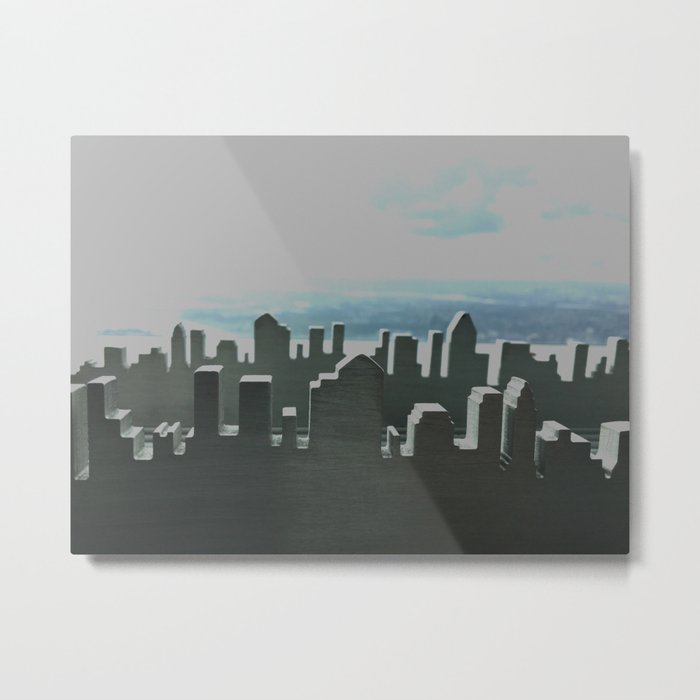 City skyline Metal Print
