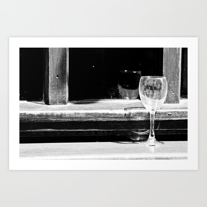 Fancy a glass of wine? Art Print