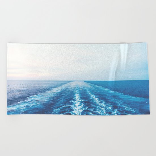 Out to Sea Beach Towel