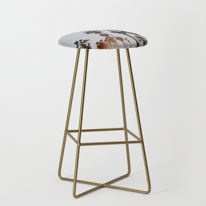 palm trees vi / venice beach, california Bar Stool by ...