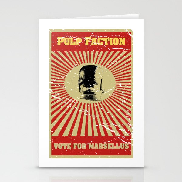Pulp Faction: Marsellus Stationery Cards