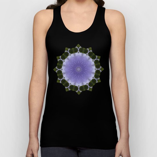 Mauve Kaleidoscope Unisex Tank Top