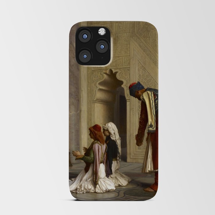 Jean-Léon Gérôme "Young Greeks in the Mosque" iPhone Card Case