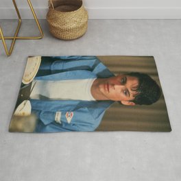 Rob Lowe outsiders poster Rug