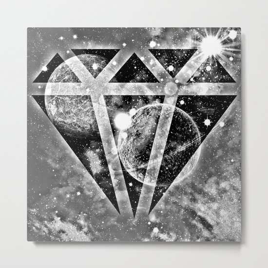 Diamond in the sky Metal Print