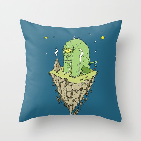 the big prince Throw Pillow