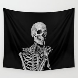 Silence please Wall Tapestry