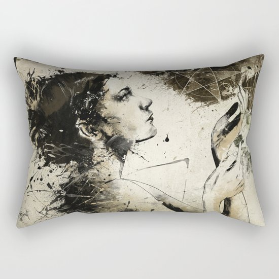 7 of Pentacles Rectangular Pillow