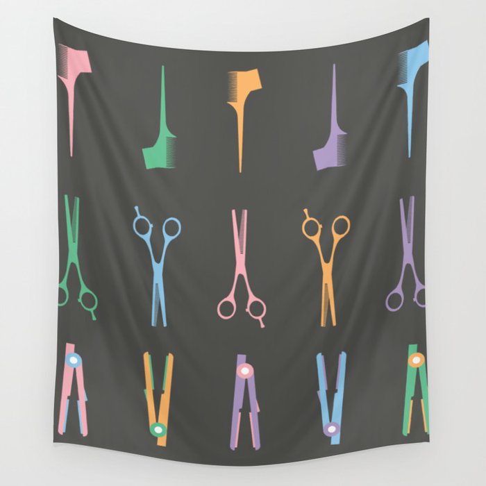 Hair stylist Life Wall Tapestry