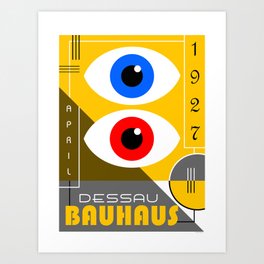 Bauhaus Exhibition Poster IV Art Print