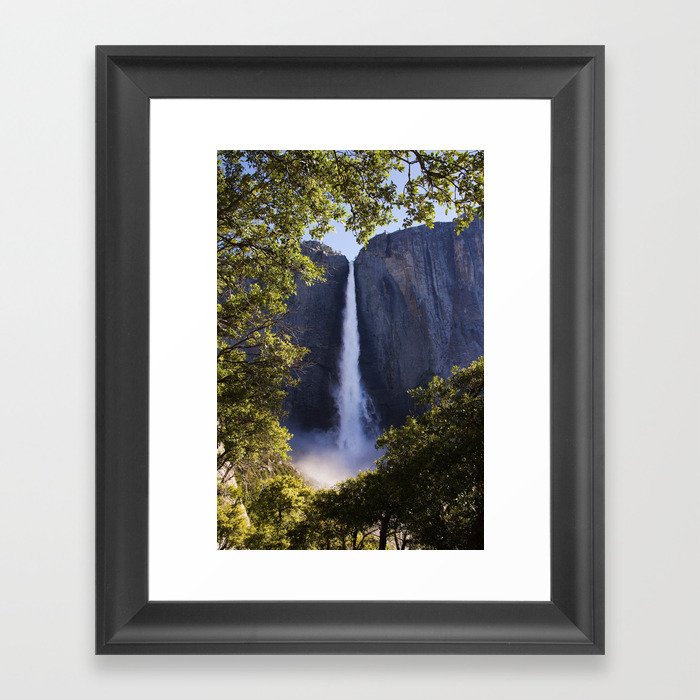 Yosemite Falls || Yosemite Collection  Framed Art Print
