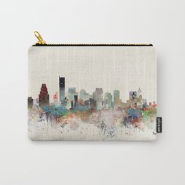 boston massachusetts skyline Carry-All Pouch
