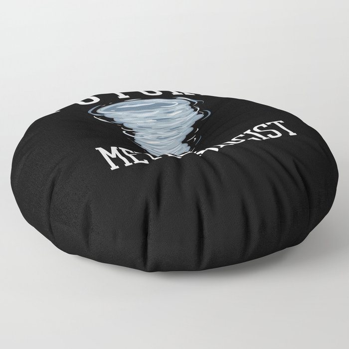 Tornado Twister Storm Chasing Meteorologist Floor Pillow