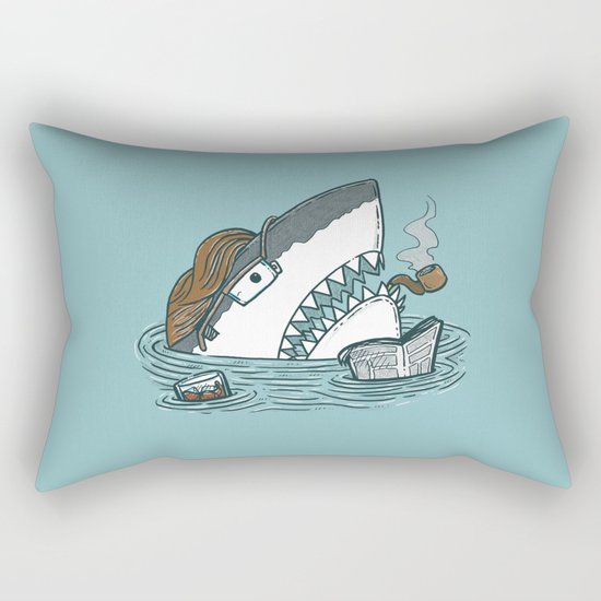 The Dad Shark Rectangular Pillow