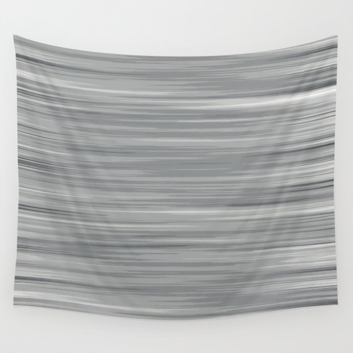 Colored Pencil Abstract Black & White Wall Tapestry
