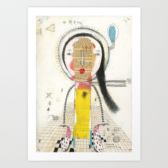 Lose myself Art Print