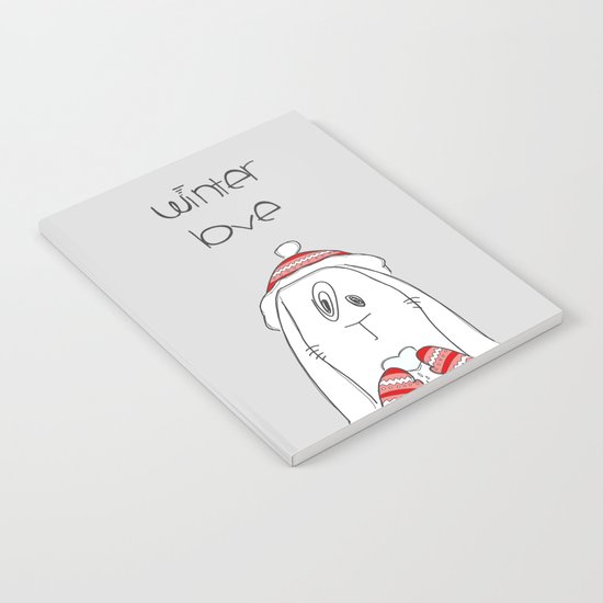 Winter Love Notebook